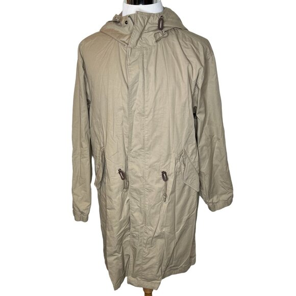 J.Crew Mens $398 Heritage Hooded Parka Size M BN468 - Picture 3 of 11